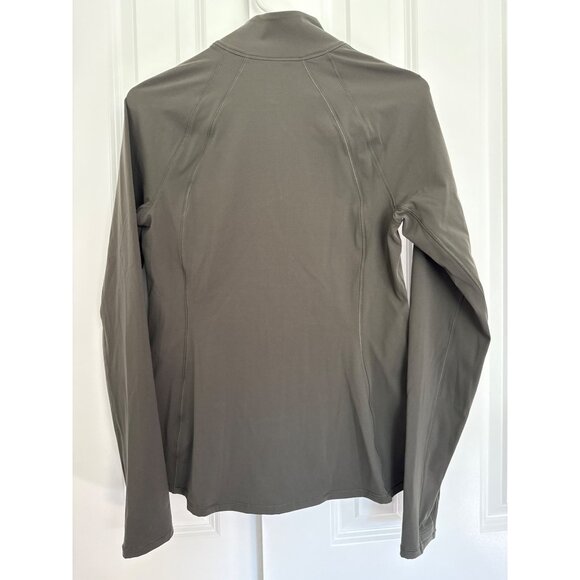 Spanx size Medium Contour Active Jacket Full-Zip Stretch Olive Green - Picture 3 of 4